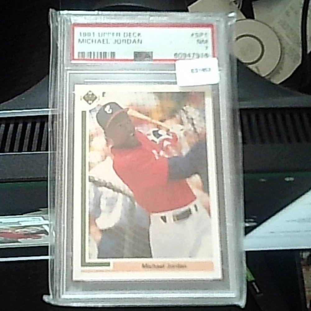 91 UPPERDECK MICHAEL JORDAN #PS1 PSA7